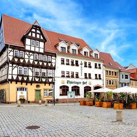 Hotel-Restaurant Thueringer Hof Бад-Франкенхаузен-Кифхойзер Экстерьер фото
