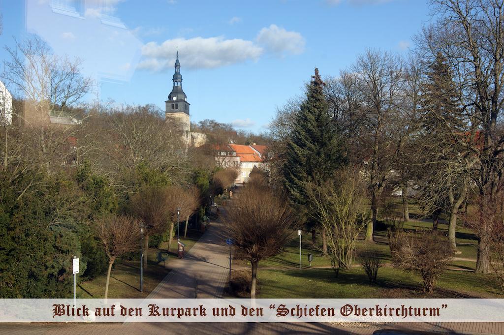 Hotel-Restaurant Thueringer Hof Бад-Франкенхаузен-Кифхойзер Экстерьер фото